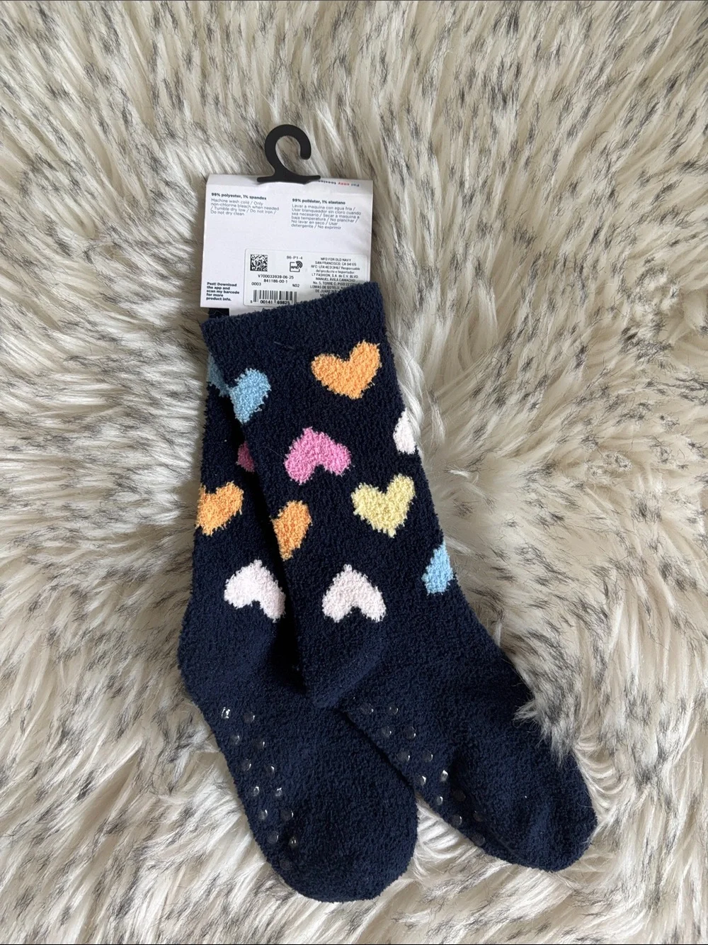 3T-5T NWT Old Navy Unisex Cozy Toddler Socks